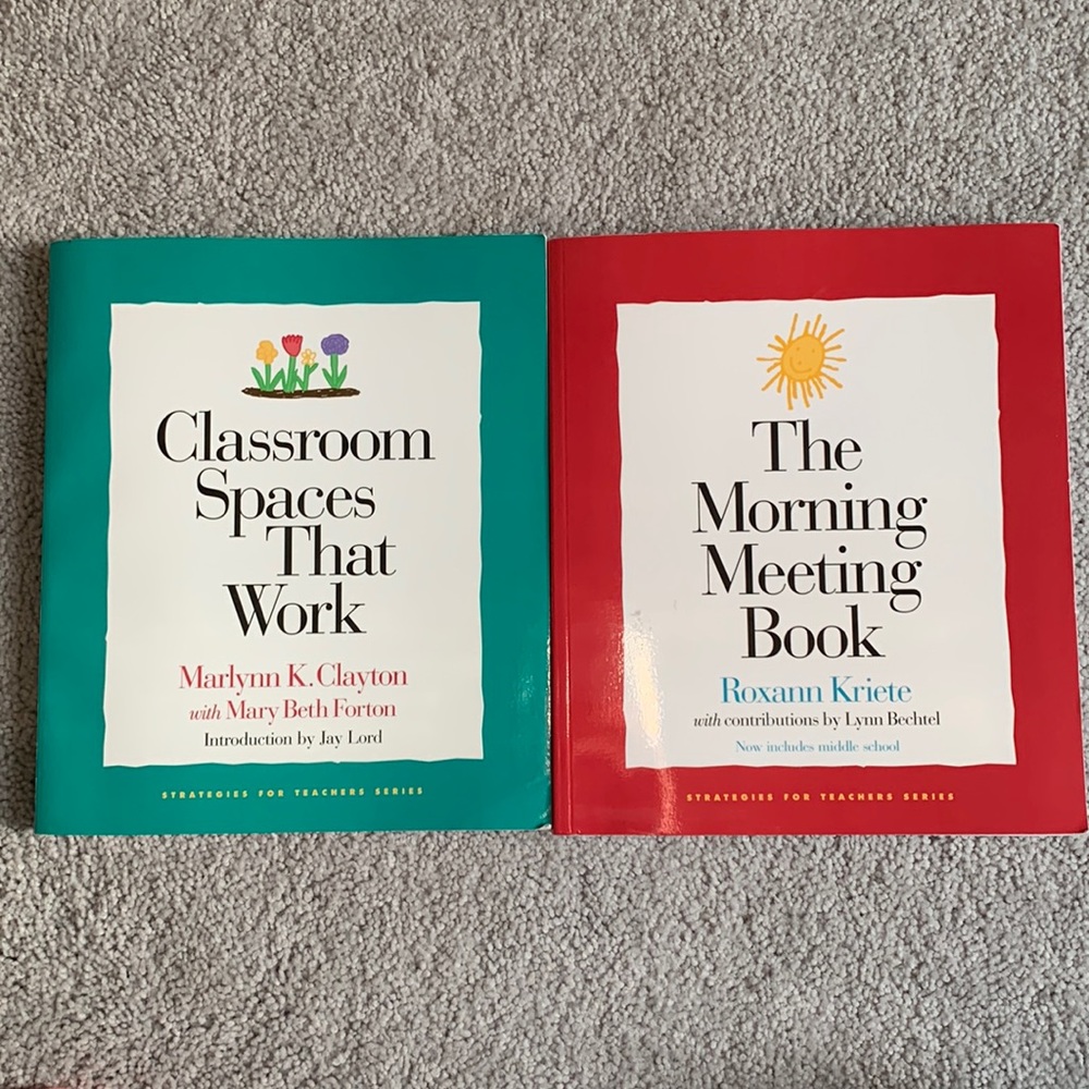Set of Morning Meeting Classroom Spaces That Work